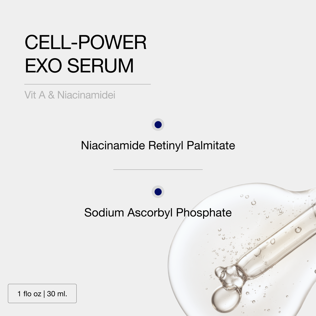 Cell Power Exo Serum - Vit A & Niacinamidei