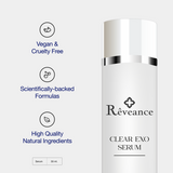 Clear Exo Serum - Vegan Cruelty Free- Scientifically backed Formulas - High Quality Natural Ingredients