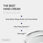 The Best Hand Cream - Shea Butter - Mango Butter and Cocoa Butter - Ultra Filling Spheres - Renovage - Youthful Hands - Reveance