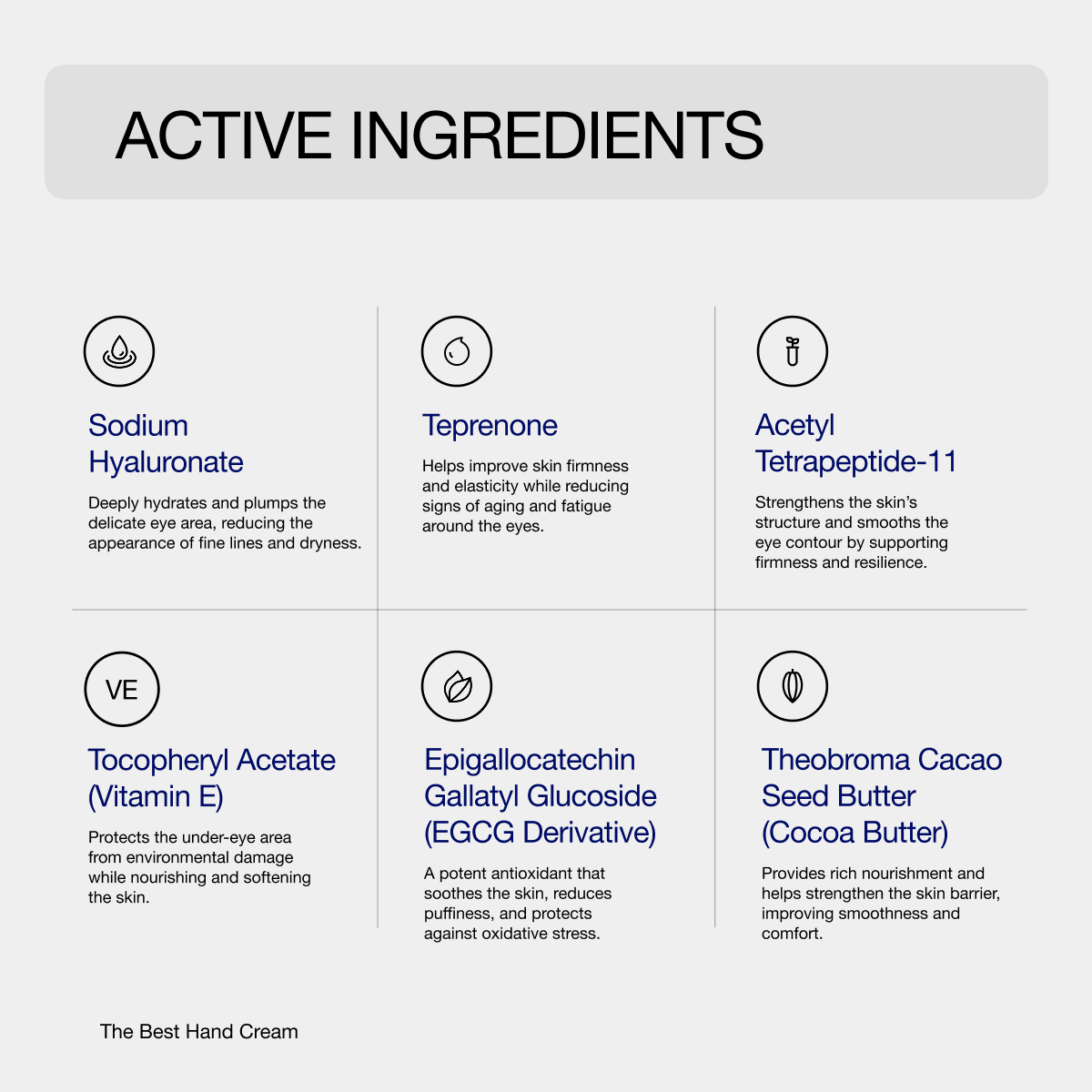 The Best Hand Cream - Shea Butter - Mango Butter and Cocoa Butter - Ultra Filling Spheres - Renovage - Youthful Hands - Reveance