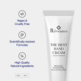 The Best Hand Cream - Shea Butter - Mango Butter and Cocoa Butter - Ultra Filling Spheres - Renovage - Youthful Hands - Reveance