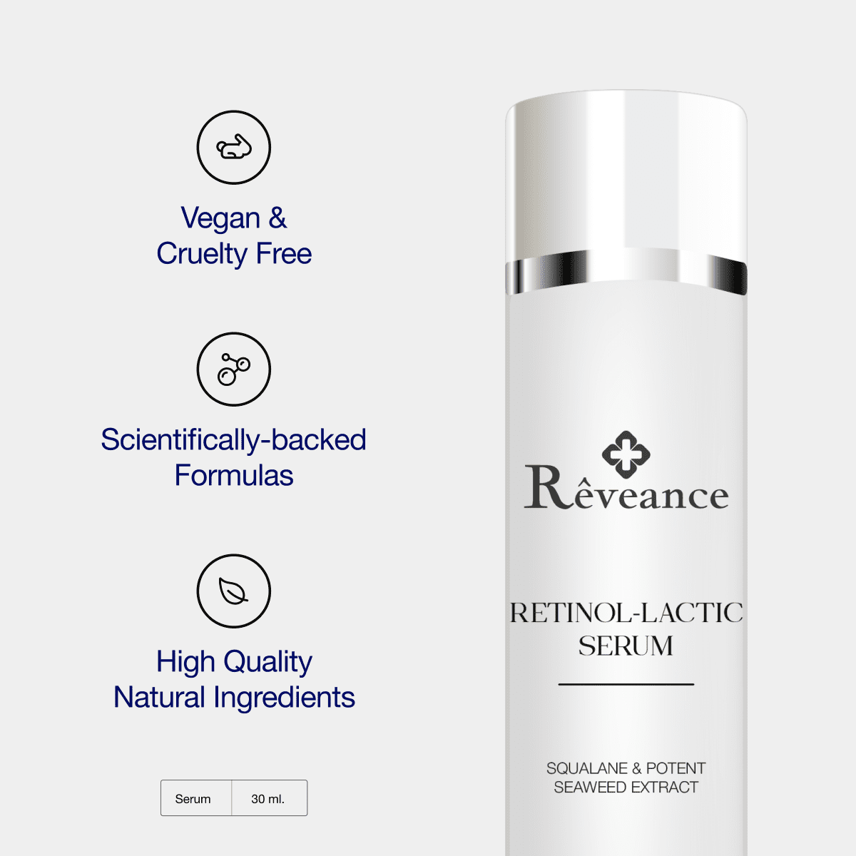 RETINOL - LACTIC SERUM - Reveance Skincare