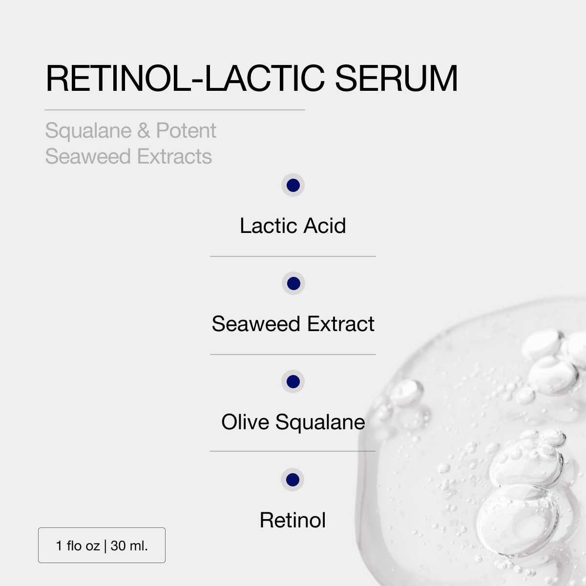 RETINOL - LACTIC SERUM - Reveance Skincare